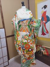 Vintage japanese furisode for sale  HYDE