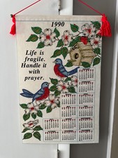 Vintage 1990 calendar for sale  Green Bay
