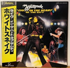 Whitesnake Live In The Heart Of The City Japan Vinyl LP Obi 28MM0005, usado comprar usado Whitesnake Live In The Heart Of The City Japan Vinyl LP Obi 28MM0005, usado comprar usado  Enviando para Brazil