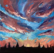 Original painting dramatic d'occasion  Expédié en Belgium