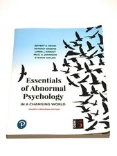 Essentials abnormal psychology for sale  Depew