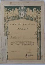 medaglie guerra mussolini usato medaglie guerra mussolini usato Italia