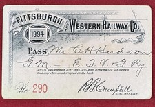 1894 pittsburgh western for sale  Selbyville