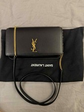 YSL Saint Laurent mała czarna torba na ramię, używany na sprzedaż  Wysyłka do Poland