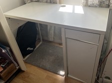Micke ikea white for sale  LONDON