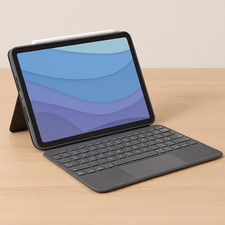 Logitech Combo iPad Pro 11" Capa Teclado Destacável Retroiluminada - Cinza Oxford comprar usado  Enviando para Brazil