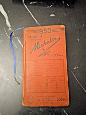Guide michelin 1950 d'occasion  Paris XIX