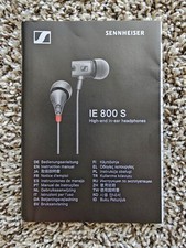 Sennheiser 800s manual for sale  Houston