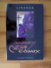 SELADO Novo ANGRY CHRIST COMIX #1 HARDCVR JOSEPH LINSNER ASSINADO com ESTOQUE SPC'L comprar usado  Enviando para Brazil