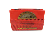 Radio AM de tubo portátil Philco B652 1953 retro roja vintage para reparación segunda mano  Embacar hacia Argentina