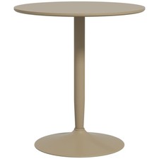 Mesa de jantar redonda HOMCOM com almofada antiderrapante, marrom claro, recondicionada comprar usado  Enviando para Brazil