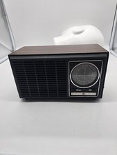 Tampo de mesa retrô vintage General Electric 7-4110B rádio AM FM grão de madeira década de 1970 comprar usado  Enviando para Brazil