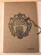Plan paris 1734 d'occasion  Sens