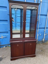 Stag mahogany display for sale  OLDHAM