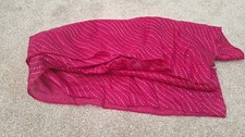 Hot pink viscose for sale  DUNSTABLE