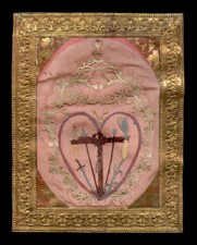 Santino manufatto pergamena usato Santino manufatto pergamena usato  Ragusa