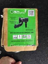 Geosync universal single for sale  NEWTON-LE-WILLOWS