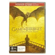 Usado, Game of Thrones Temporada 5 DVD Conjunto Completo Primeira Série 18+ Fantasia Drama Lote HBO comprar usado  Enviando para Brazil