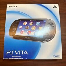 Muy buen estado PSVita 1000 Cristal Negro Wi-Fi de Japón segunda mano  Embacar hacia Argentina