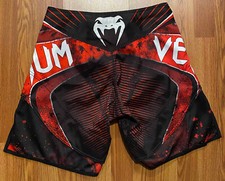 Usado, Shorts masculino Venum vermelho muay thai kickboxing MMA luta XS 8" comprar usado  Enviando para Brazil