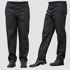 Black chef trousers for sale  LONDON