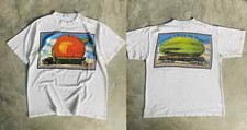 Camisa branca reimpressão 1992 The Allman Brothers - EAT A PEACH FOR PEACE comprar usado  Enviando para Brazil