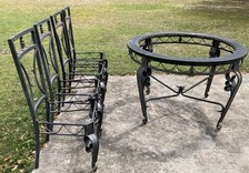 Vintage heavy wrought for sale  Lakeland