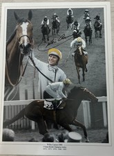 Willie carson signed for sale  HUNTINGDON