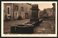 Old postcard bains d'occasion  Expédié en Belgium