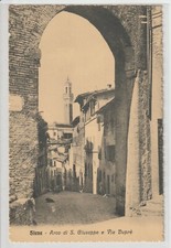 Antica cartolina siena usato  Foligno