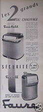 Publicité 1958 faure d'occasion  Compiègne