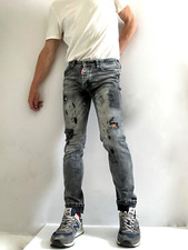 Dsquared2 distressed men d'occasion  Expédié en Belgium