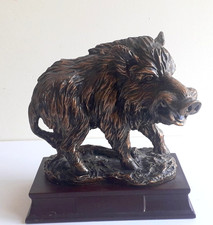 Statuette sanglier couleur d'occasion  Aurillac