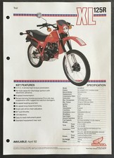 Honda xl125r trail for sale  LEICESTER