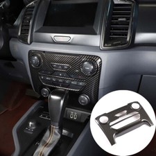 Tampa de quadro de acabamento de botão interruptor de ar condicionado fibra ABS para Ford Ranger 2015-2021 comprar usado  Enviando para Brazil