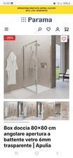 Box doccia 80x80 usato  Concesio