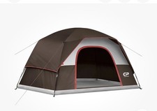 Barraca CAMPROS 6 pessoas barracas de acampamento à prova d'água tenda de cabine familiar à prova de vento nova com etiquetas, usado comprar usado  Enviando para Brazil