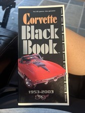 Corvette black book for sale  Dixon