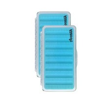 2 peças caixa de pesca com mosca fina Aventik silicone equipamento de pesca com mosca caixa de isca comprar usado  Enviando para Brazil