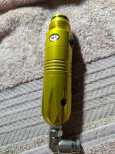 Regulador de paintball CP Custom Products Reg - oro brillante *HPR en funcionamiento segunda mano  Embacar hacia Mexico