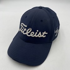 Chapéu de golfe Titleist Van Buren campo executivo desgastado destruído azul Strapbac comprar usado  Enviando para Brazil