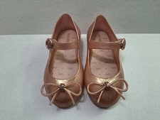 Mini Sapato Melissa Sweet Love Mary Jane Ouro Rosa Tamanho 9 comprar usado  Enviando para Brazil