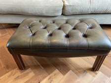 Vintage green leather for sale  WATFORD