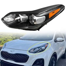 Para 2017 2022 Kia Sportage farol de halogênio conjunto lateral esquerdo do motorista com LED DRL comprar usado  Enviando para Brazil