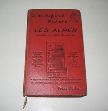 Guide michelin alpes d'occasion  Expédié en Belgium