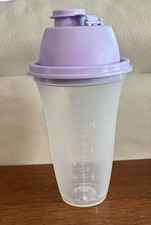 Tupperware 844-2 transparente 16 oz. Liquidificador Shaker Mixer com tampa roxa - Completo não usado comprar usado  Enviando para Brazil