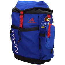 NOVA Mochila Utilitária Adidas Kansas University KU Jayhawks Azul Vermelha Bolso comprar usado  Enviando para Brazil