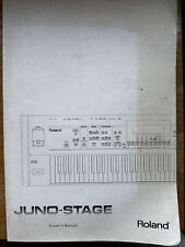 Roland juno stage for sale  STONEHOUSE