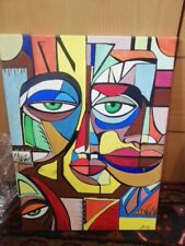 Quadro astratto dipinto usato  Grottammare