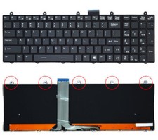Nowy do MSI GE60 GE70 GT60 GT70 GP60 GP70 MS-1762 US Full RGB Backlight Keyboard na sprzedaż  Wysyłka do Poland